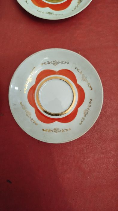 Фарфоровые блюдца СССР