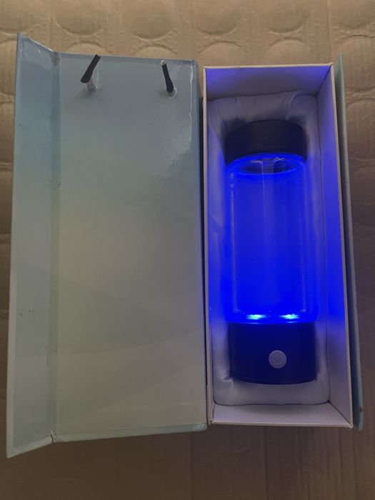 Sticlă cu generator de apă îmbogățită cu hidrogen H₂ – Hydrogen Rich Water Bottle