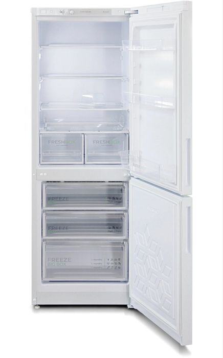 Продается холодильник с морозильником Бирюса