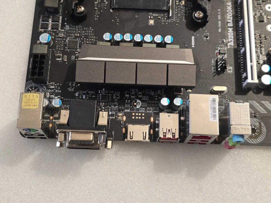 Placă de bază MSI A320M BAZOOKA, Socket AM4, Chipset A320,  DDR4, M.2