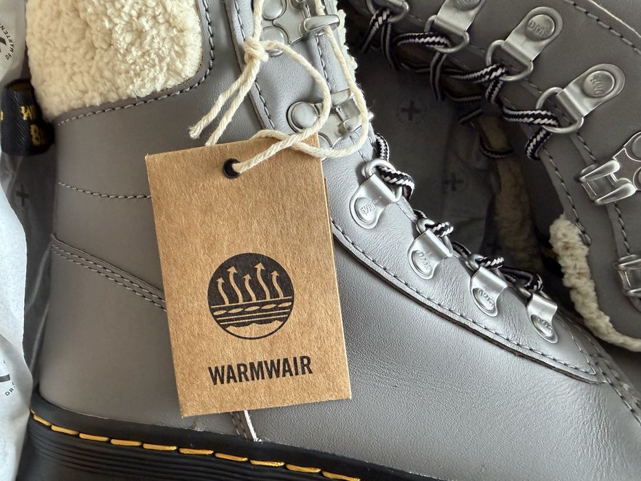 Dr. Martens Combs Faux Fur-Lined Utility Boots ОРИГИНАЛ дамски боти 37