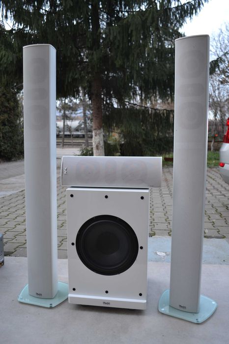 Subwoofer activ Teufel US 4110/6 SW White cu 6 Sat