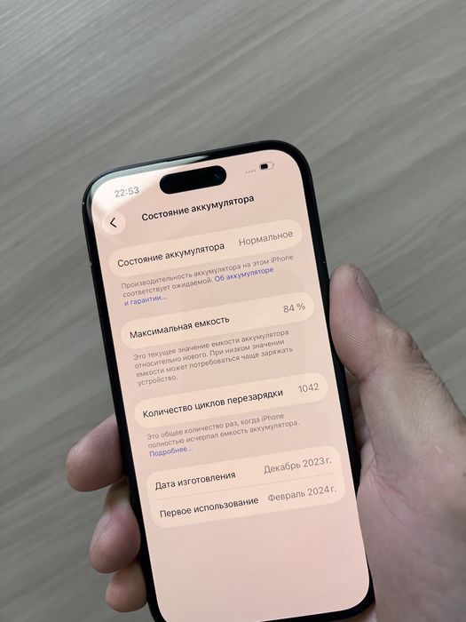 Айфон 15 память 128гб