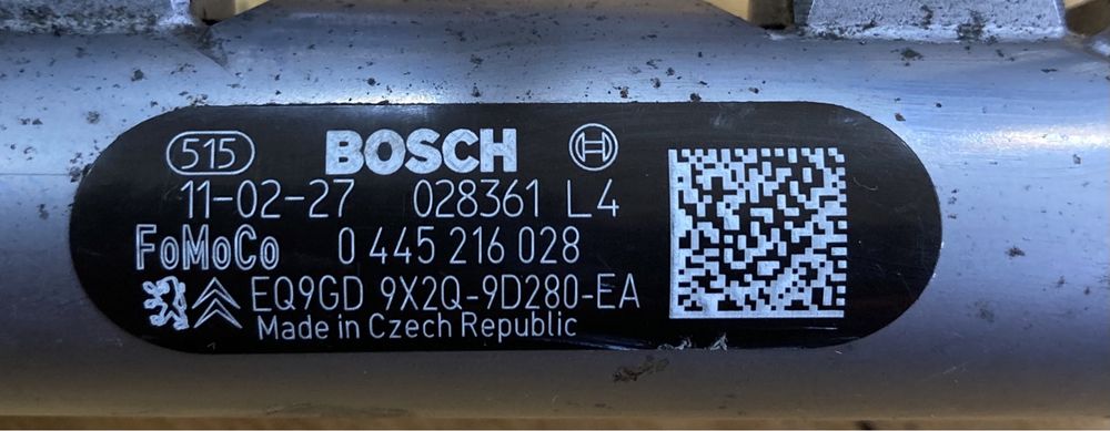 Range rover sport 2012година 3.0d 245кс Горивни рейки с датчици