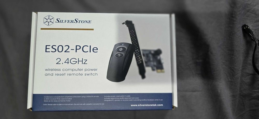 Дистанционно за компютър SilverStone SST-ES02-PCIe - 2.4G Wireless