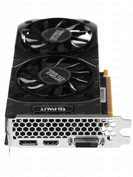 Видеокарта PALIT GeForce GTX 1050 Ti DUAL OC 4096MB 128bit GDDR5 ...