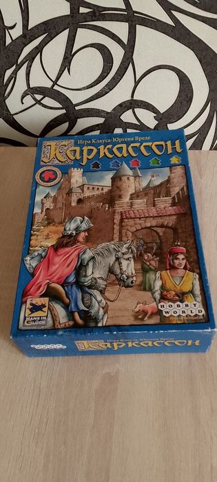 Настольная игра КАРКАССОН (2-Е издание) HOBBY WORLD..