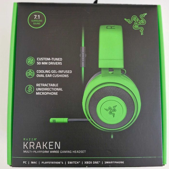 Razer Kraken-Жични геймърски слушалки
