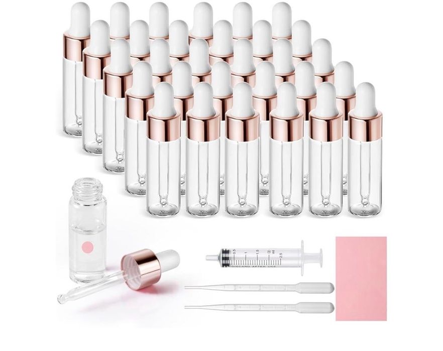 Set 30 sticlute / pipete 2ml noi