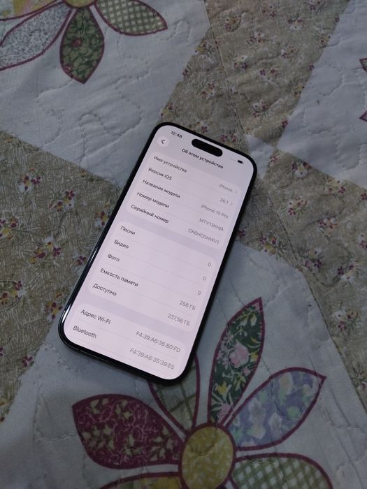 Продам iPhone 15pro/256Gb/90%