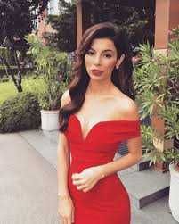 Червена къса рокля, ХС размер