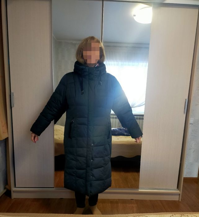 Продается зимнее пальто 58 размер