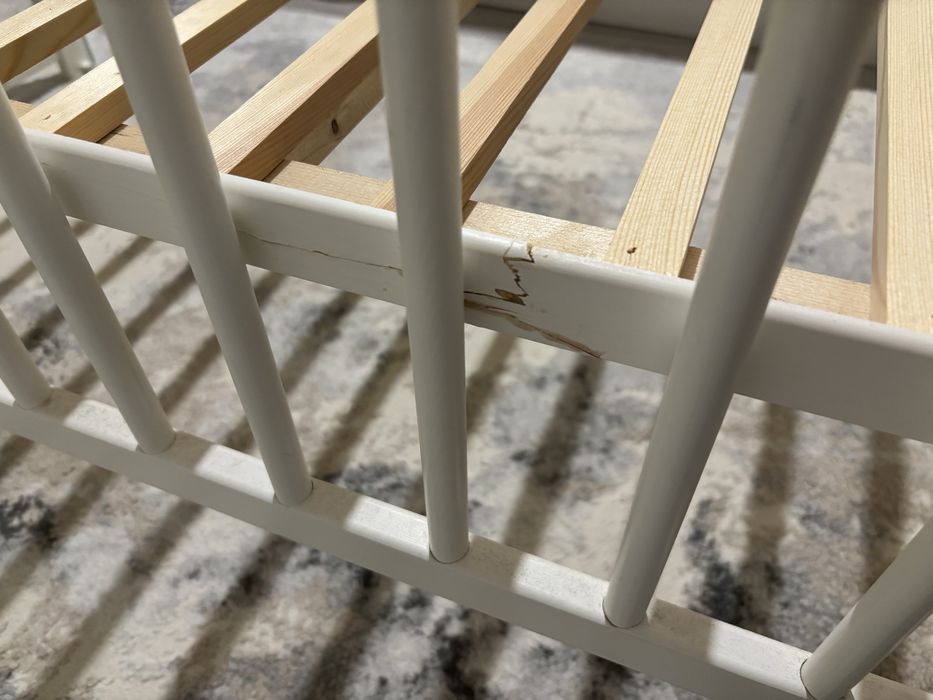 Patut lemn copii bebe baby needs si saltea