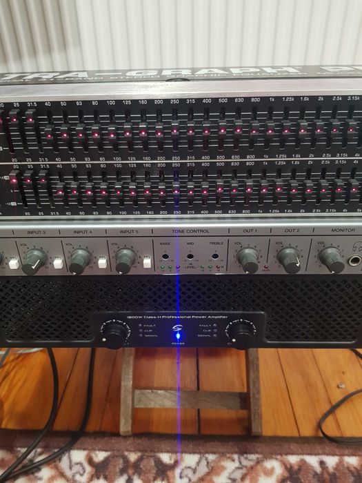 Усилвател ZEUS II H-1800 - работещ