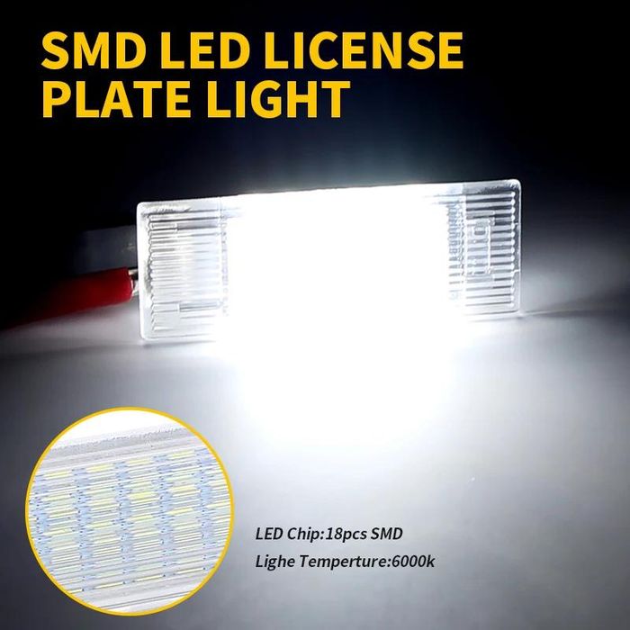 Плафони LED №5065-5 за осветление под вратите за BMW F20 F21 F30 F31 F