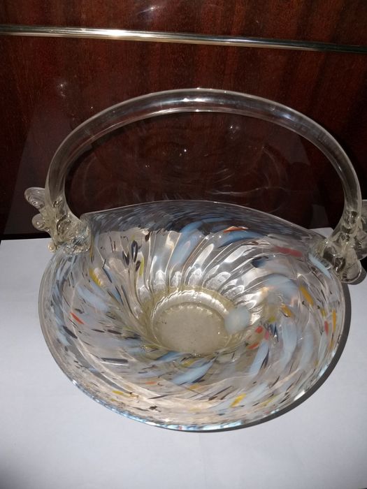 Ваза для конфет и фруктов Чехословакия