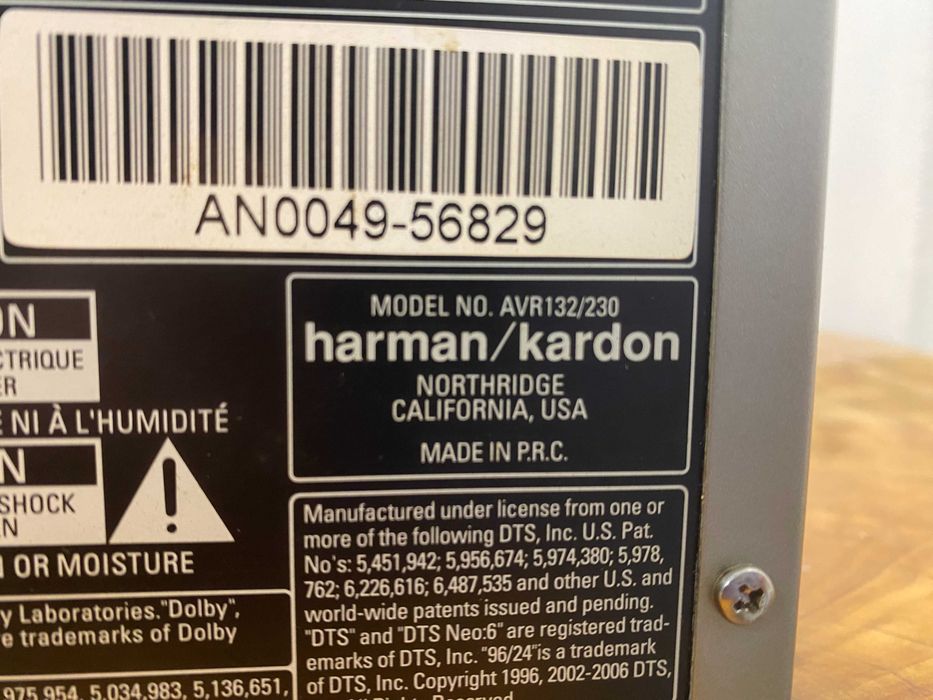 statie / amplificator harman kardon avr132