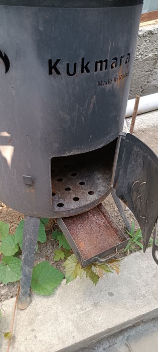 Очаг с казаном 12л