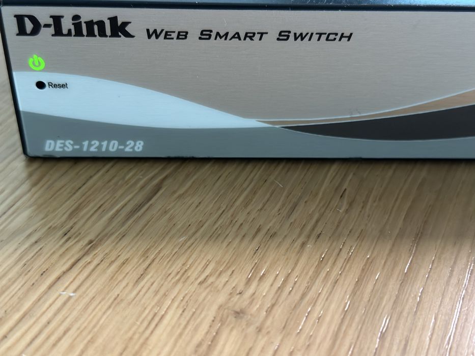 D-link web smart switch DES-1210-28