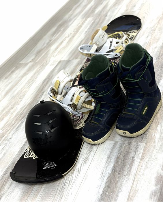 Продам сноуборд в полном комплекте