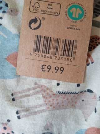 Боди бебешко, разм. 68, ново, екологично