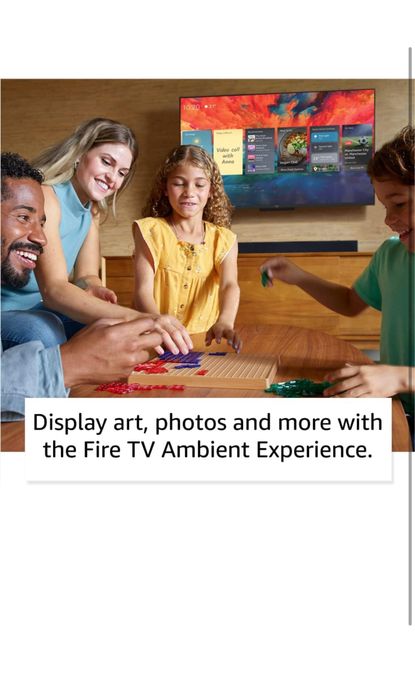 Televizor Amazon Omni Qled fire tv , 50 inch, 126 cm, Nou