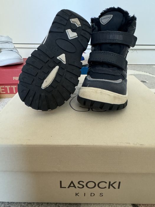 Детски обувки Puma, adidas, боти Lacoscki, Zara, гумени ботуши