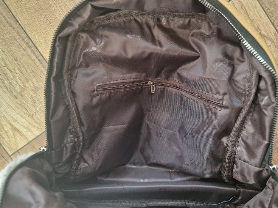 Rucsac culoare mustar NOU, cu eticheta