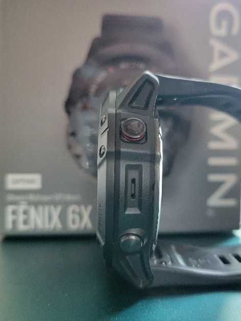 Garmin Fenix 6X Sapphire Edition – Stare Excelentă / Pachet Complet