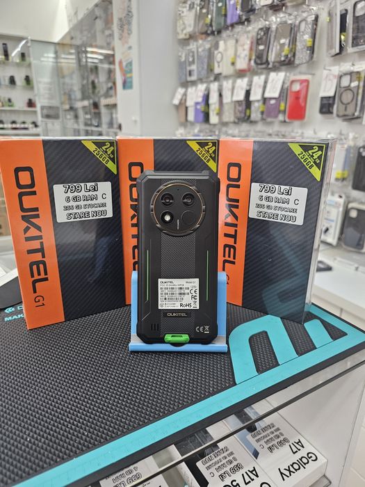 Oukitel G1, 6/256GB, Sigilat, Garanție