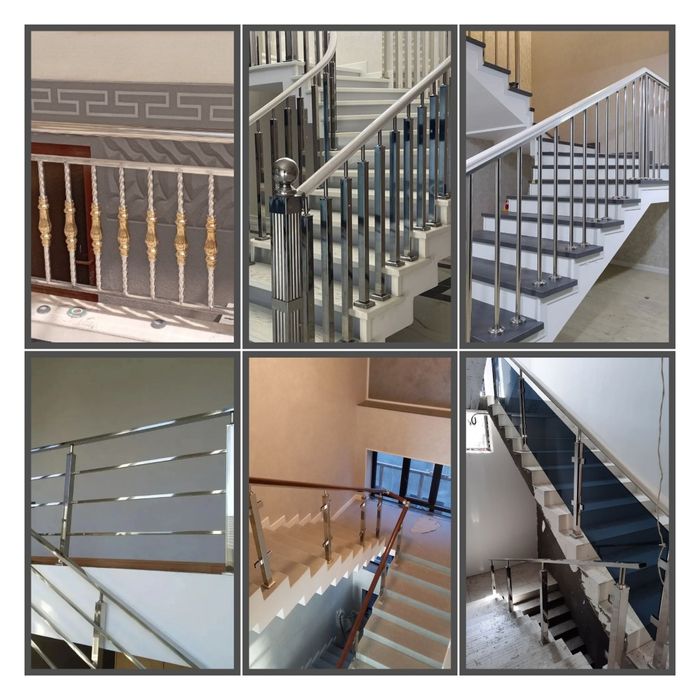 Перила из нержавейки, г.Ташкент. Замер и установка бесплатно