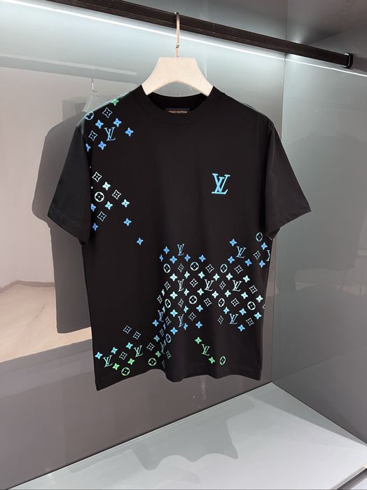 Tricou Louis Vuitton Monogram Blue !