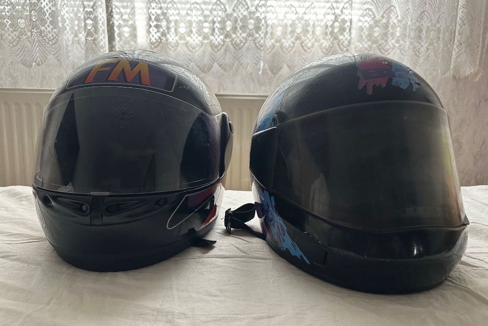 Каски за мотор 2 бр