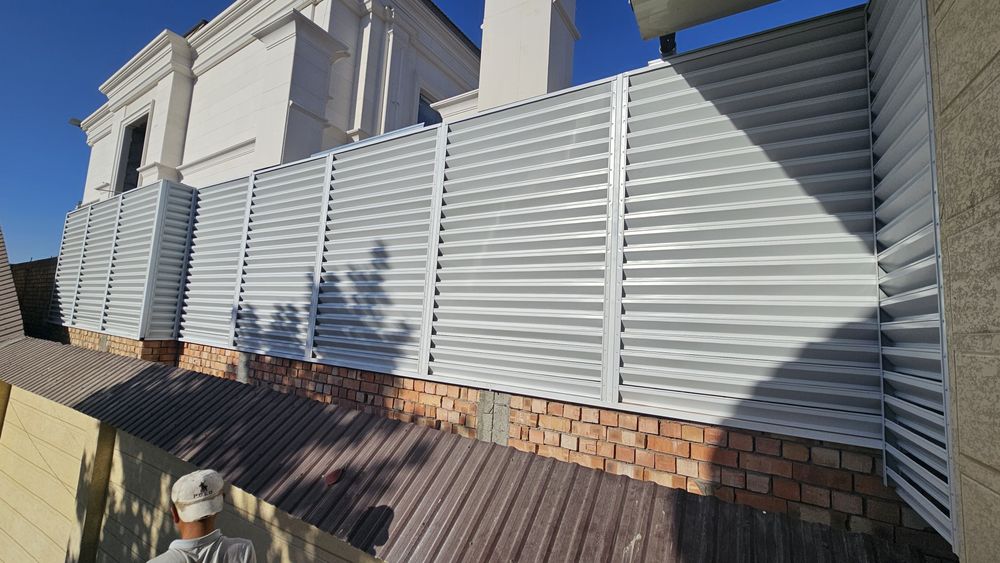 Забор-жалюзи ограждения