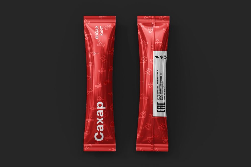 Сахар в стиках