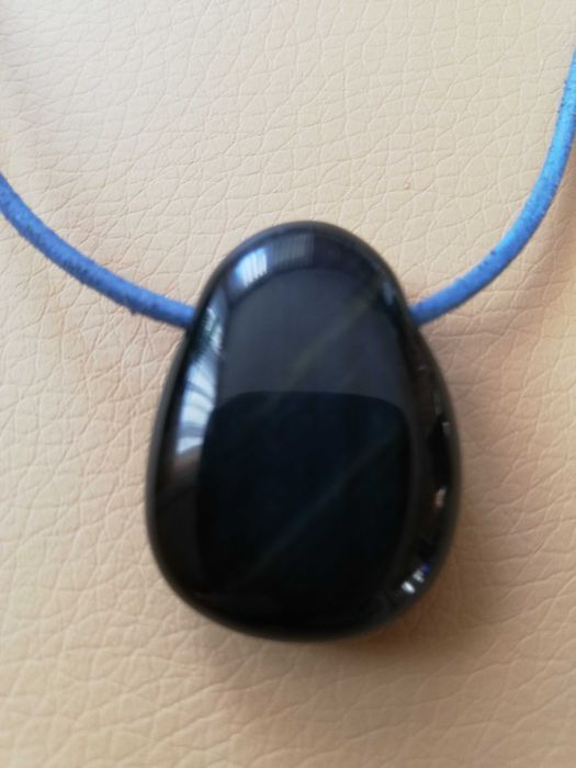 Нов Амулет Соколово Око Естествен Камък