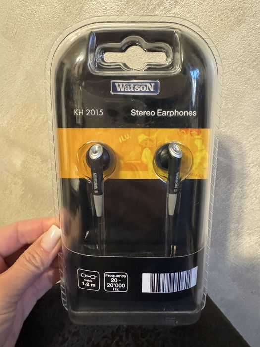 Casti Watson cu fir noi model HK2015 - 2 bucati
