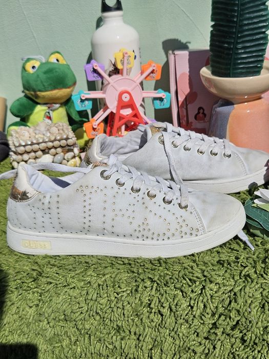 Guess кецове от кожа N38