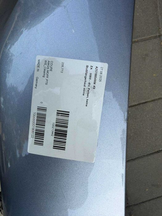 CLS W257 - предна броня AMG A2578804904