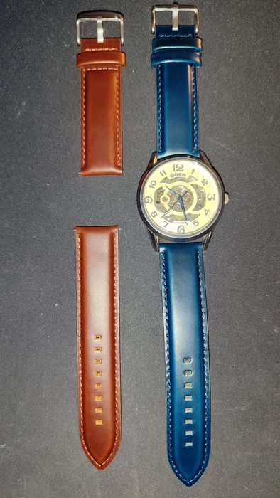 Curea ceas maro 22mm