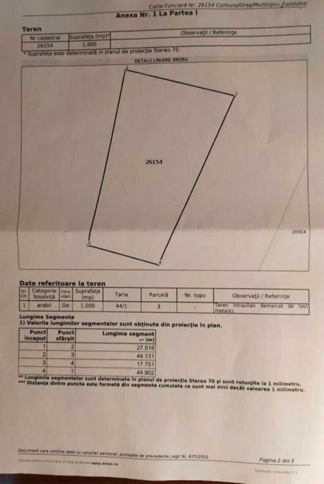 Vând/SCHIMB cu auto  imobil Teren 1000mp,intavilan,langa A2, CU sco