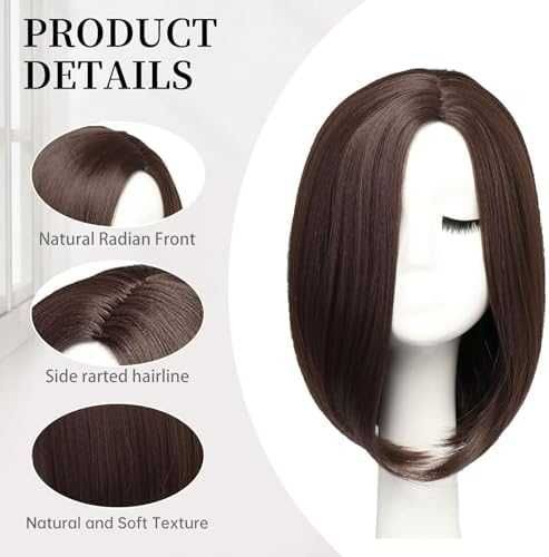 Нова Перука за Парти Ежедневие, Висококачествена коса за жени прическа