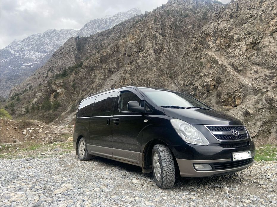 Поездка в Чимган гид-водитель. Трансфер.tour. Минивэн Hyundai 7мест