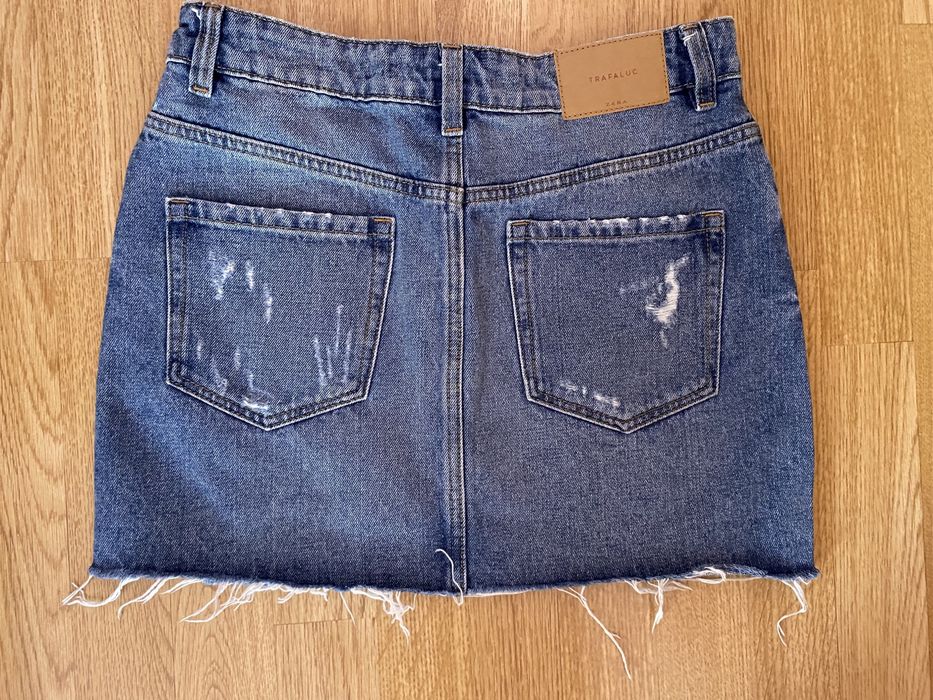 Fusta de blugi ZARA