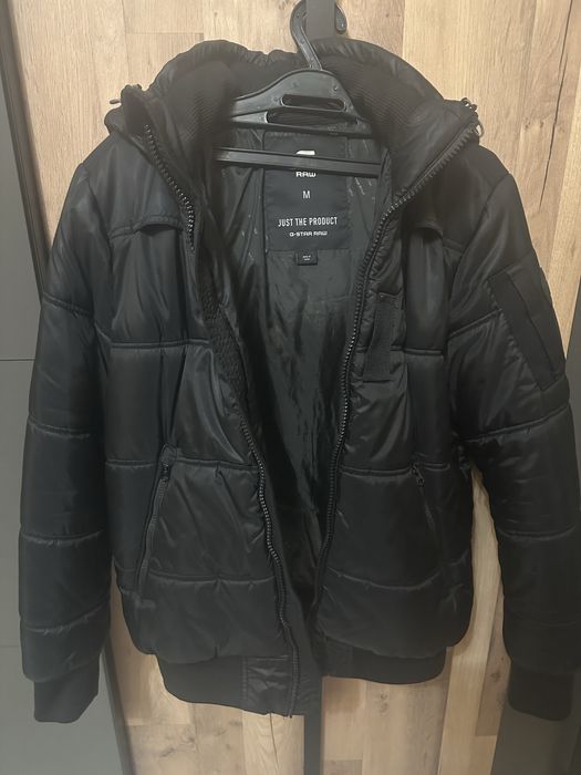 G star Raw Whistler HDD Bomber Black Мъжко зимно яке