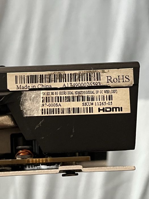 Amd rx580 8gb sapphire