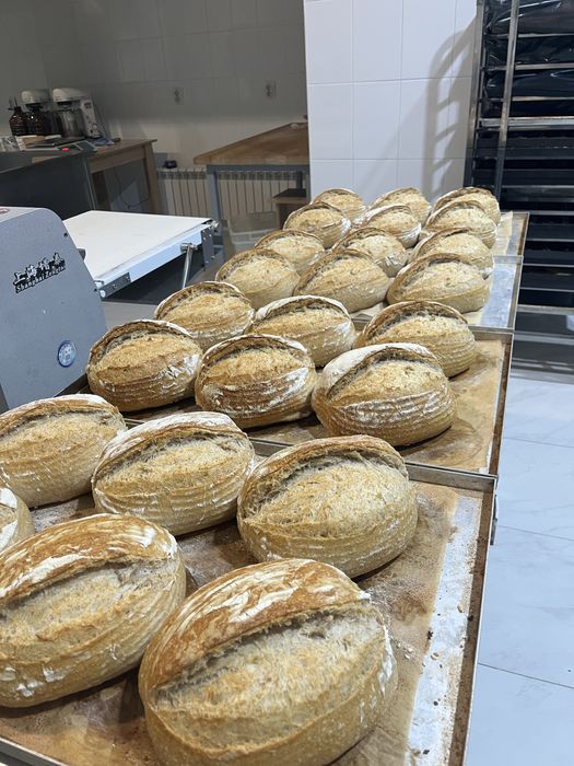 свежая выпечка.