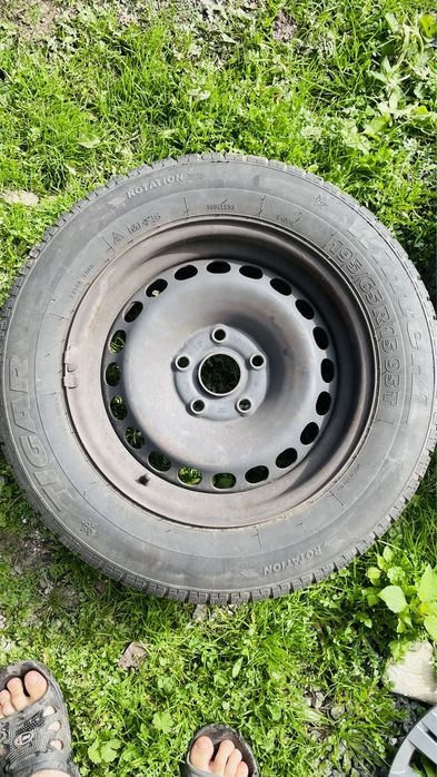 Jante de Vw  , R15 ,anvelope de iarna 195/65 R15 Golf 7 , Passat, +