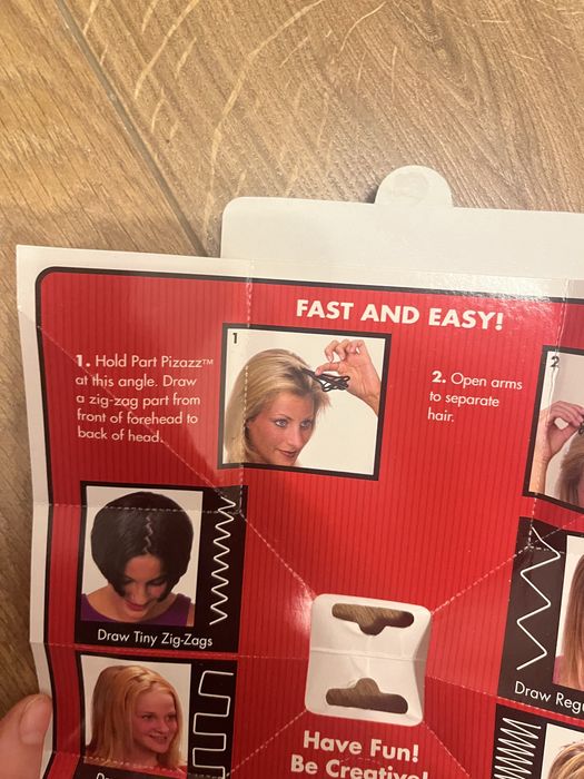 Для создания пробора (приспособление для волос)