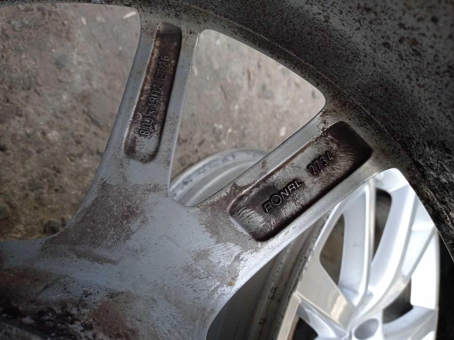 19 5x112 AUDI-RONAL A4/A5/A6/A7/Q5 Оригинални-Внос от Австрия